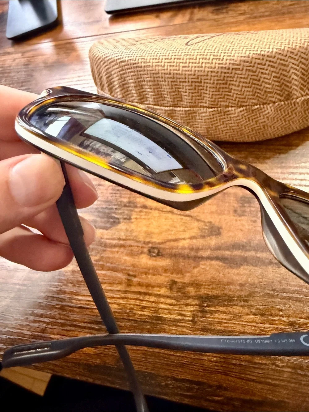 Maui Jim EH BRAH Blue Gradient Lens Sunglasses Made in Italy